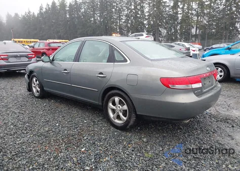 2007 Hyundai Azera Gls from USA, damaged, VIN KMHFC46D67A181740